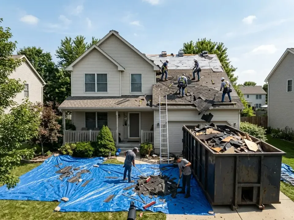 roof-replacement-debris-remova-004 — frequently asked questions, Cheapest Dumpster Rentals in Buena Park, CA